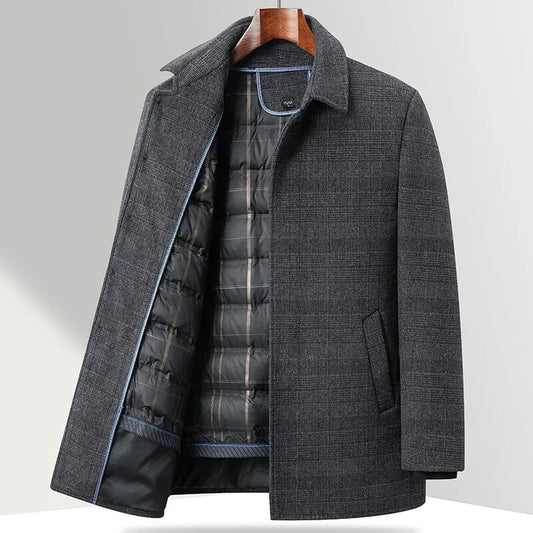 The Highlander Plaid Coat