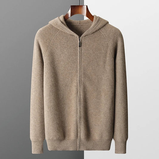 Beciro Merino Thickened Hoodie