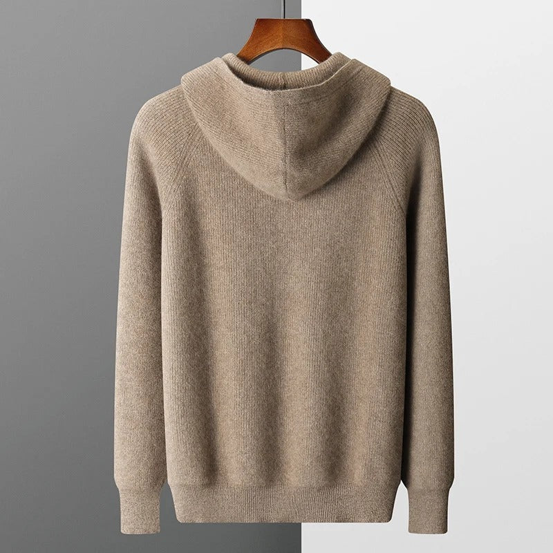 Beciro Merino Thickened Hoodie