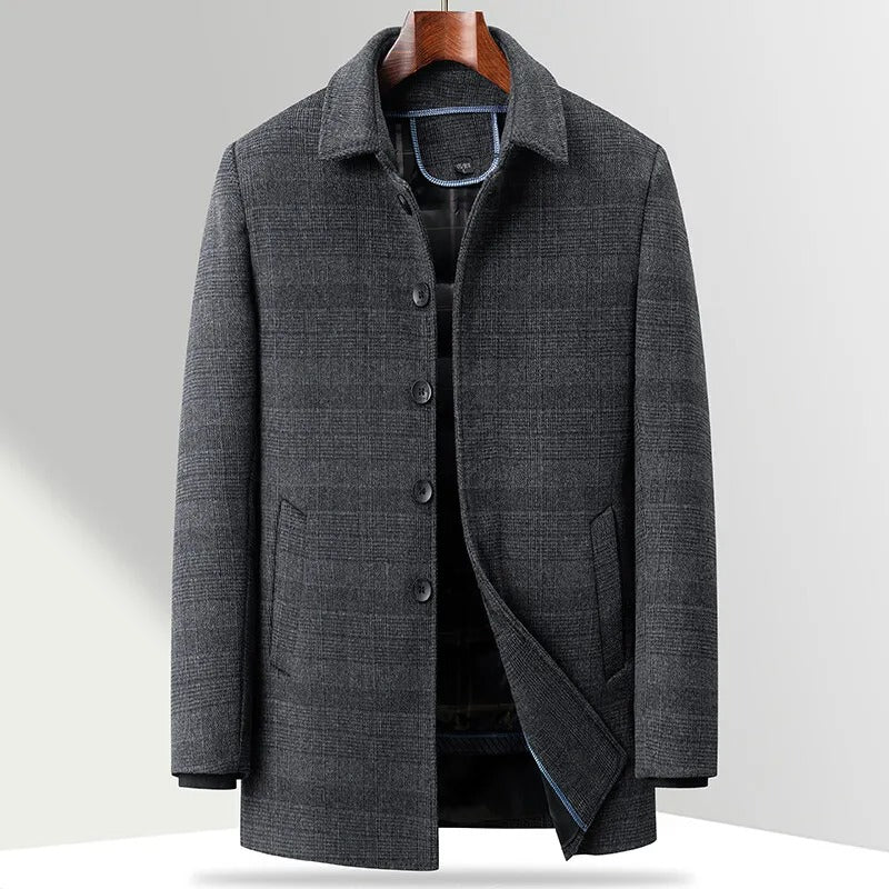 The Highlander Plaid Coat