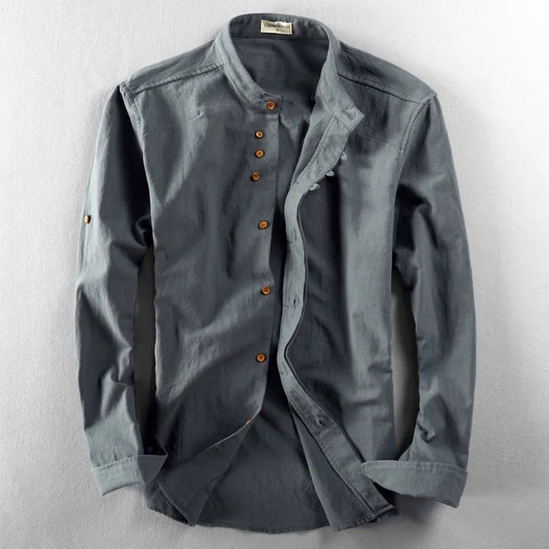 Kazami - Japanese Linen Shirt