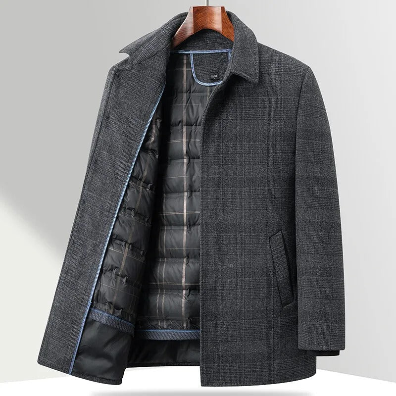 The Highlander Plaid Coat