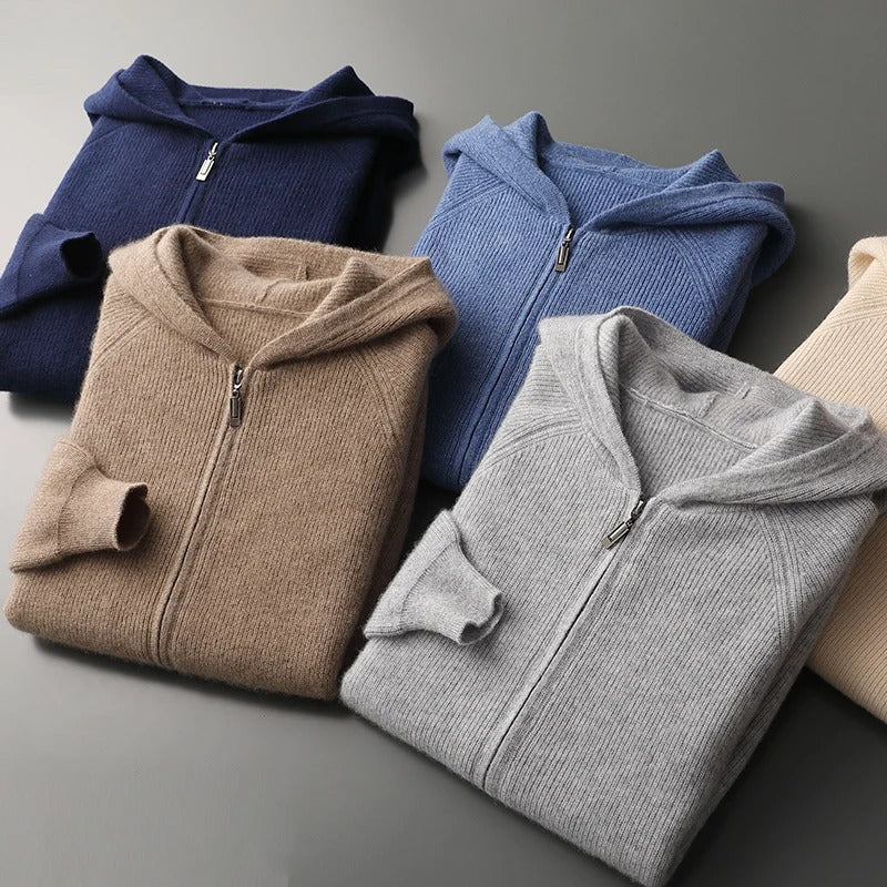 Beciro Merino Thickened Hoodie
