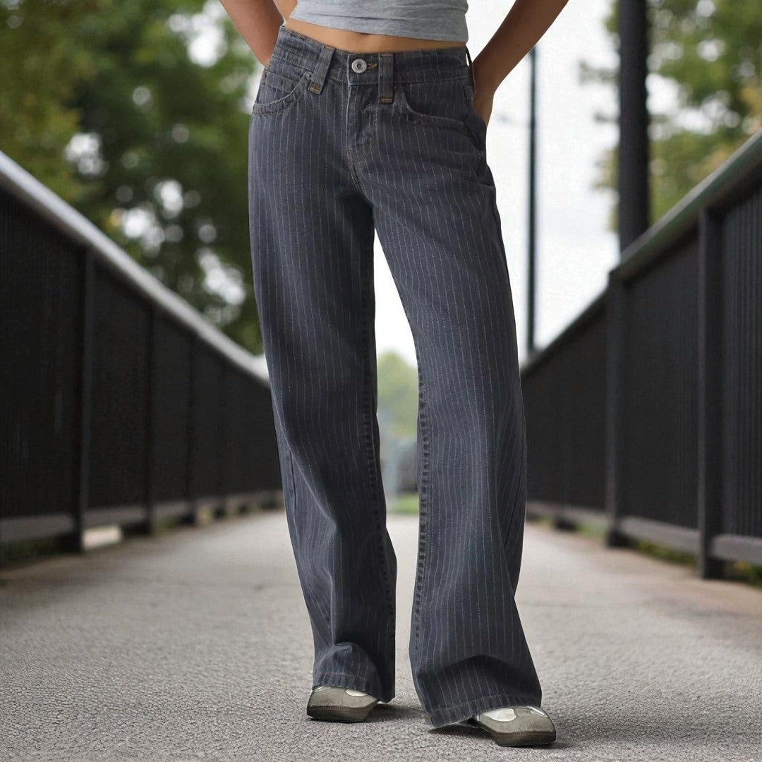 Celestine Pinstripe Jeans