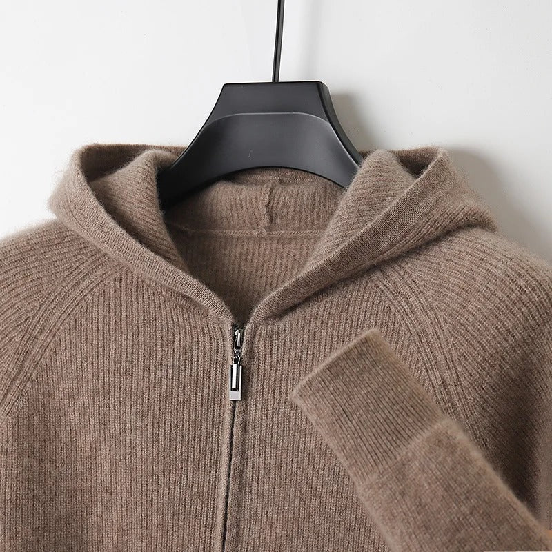Beciro Merino Thickened Hoodie