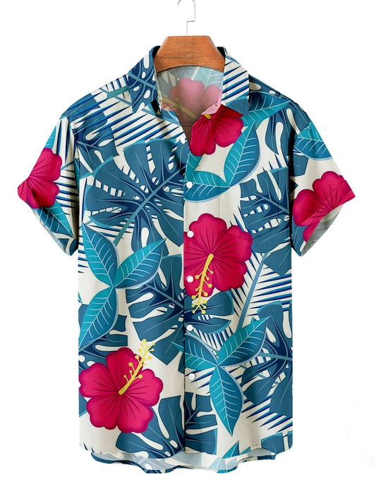 Kairiki Hawaiian Flower Shirt