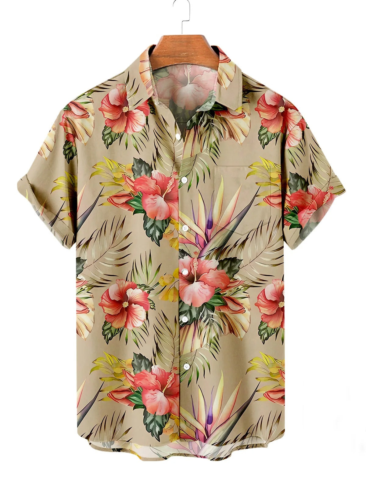 Kairiki Hawaiian Flower Shirt