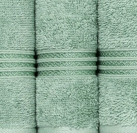 LuxeGypt Egyptian Cotton Bath Towel Set (6 Pieces)