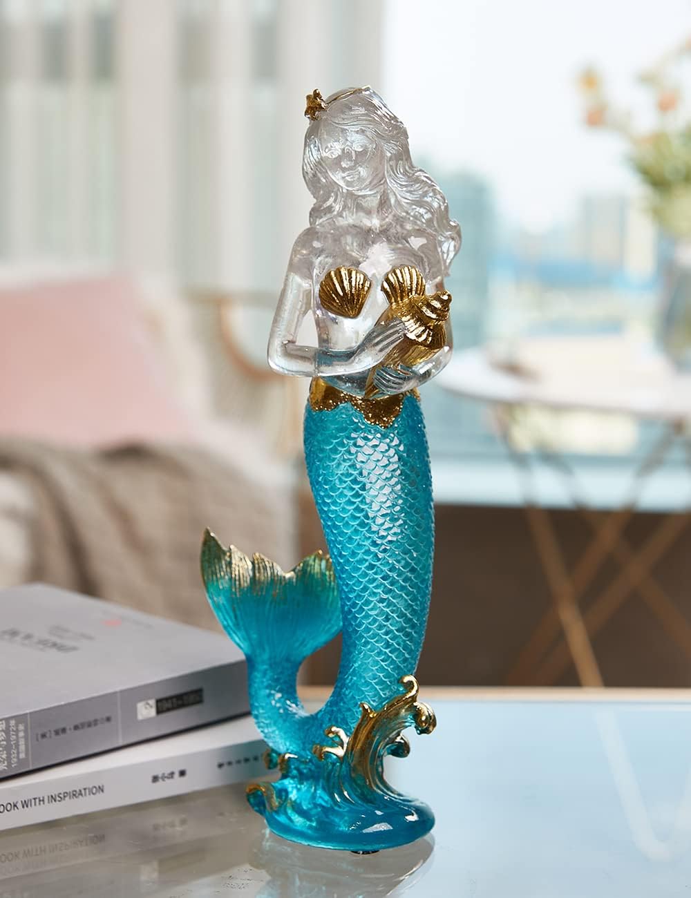 Mystical Marine Mermaid Sculpture