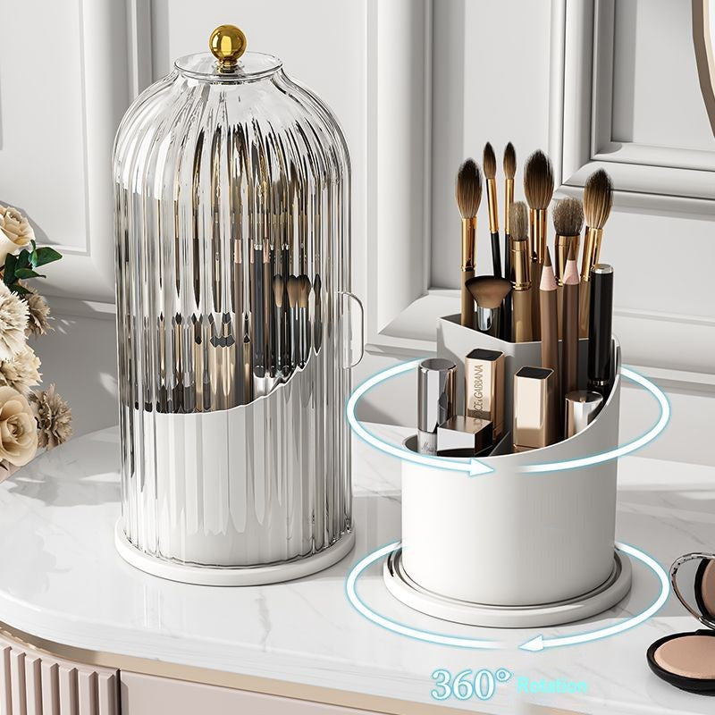 360° Rotating Makeup Organizer