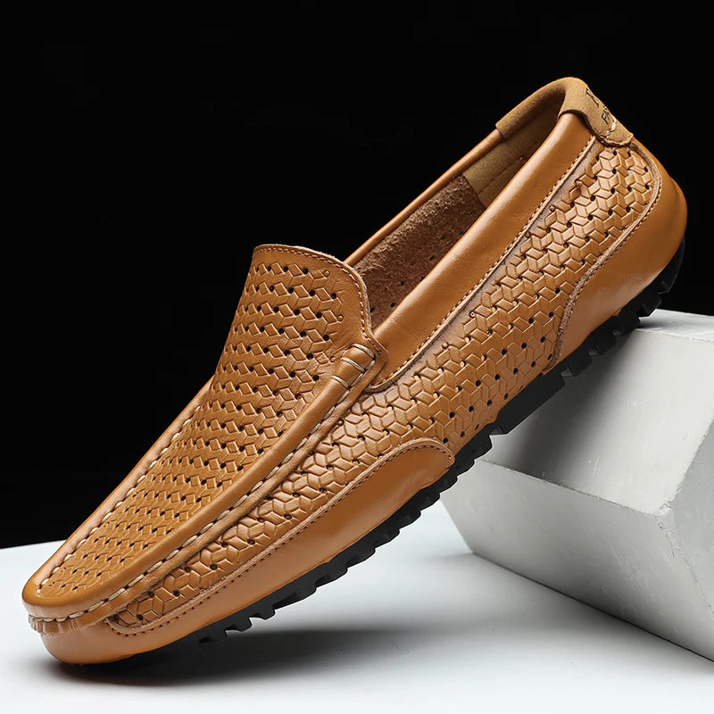 Marco Antonio Genuine Leather Loafers