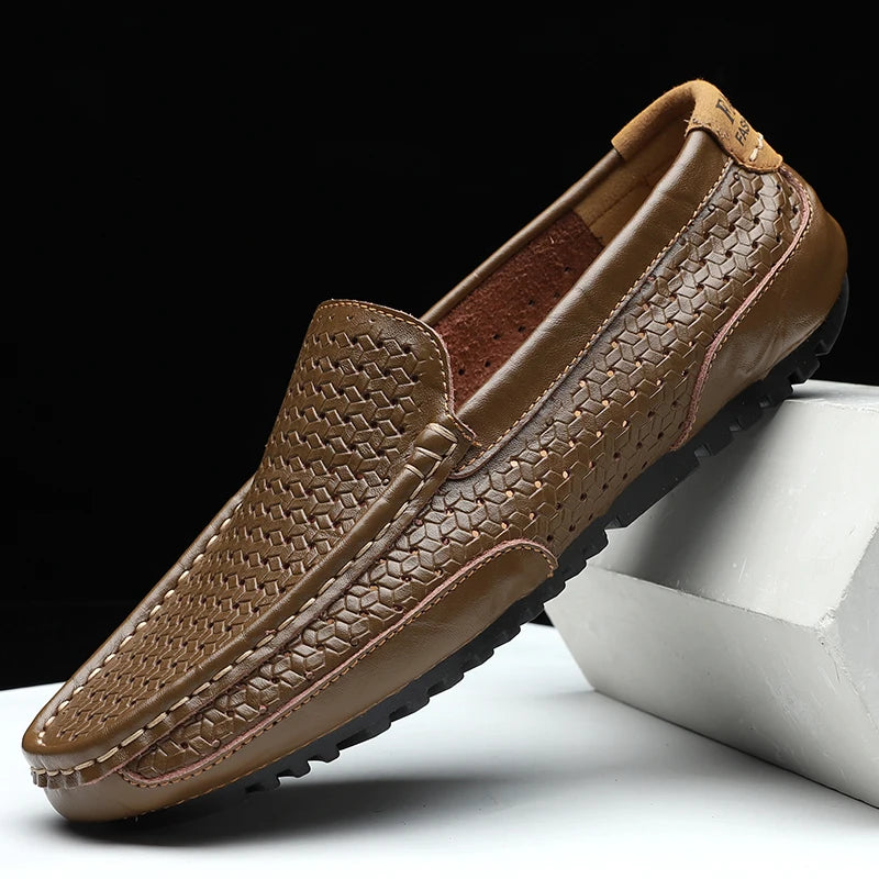 Marco Antonio Genuine Leather Loafers