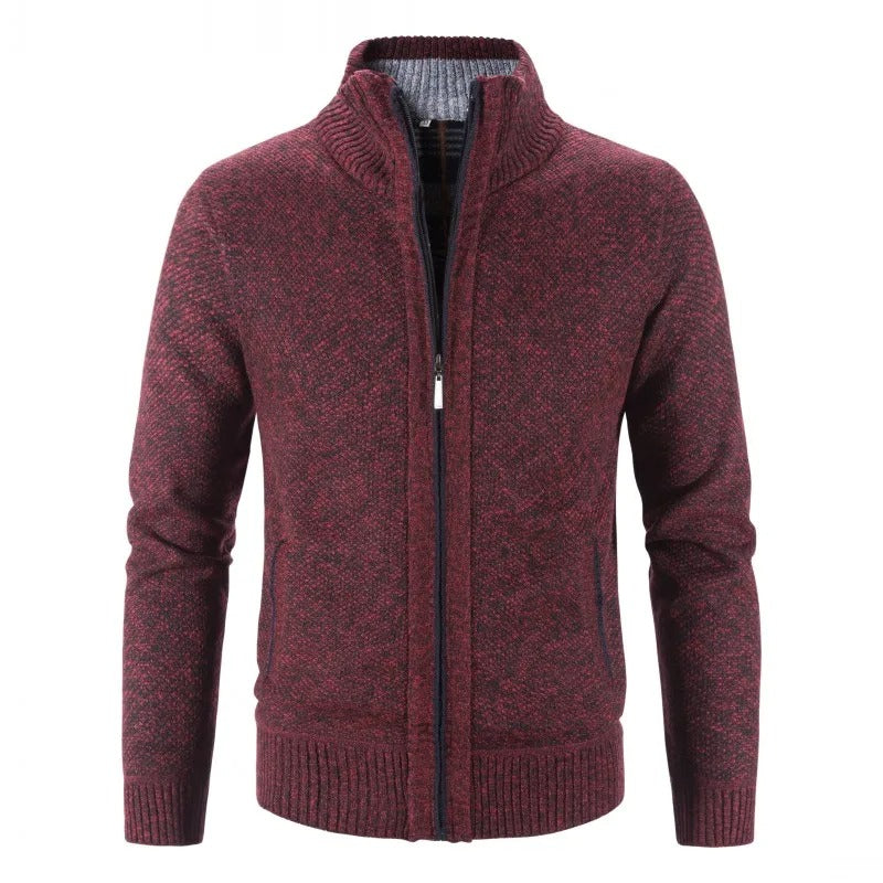 Brenner Fleece Thickened Cardigan