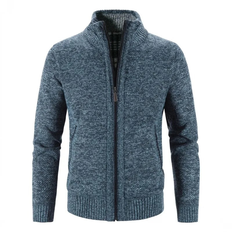 Brenner Fleece Thickened Cardigan