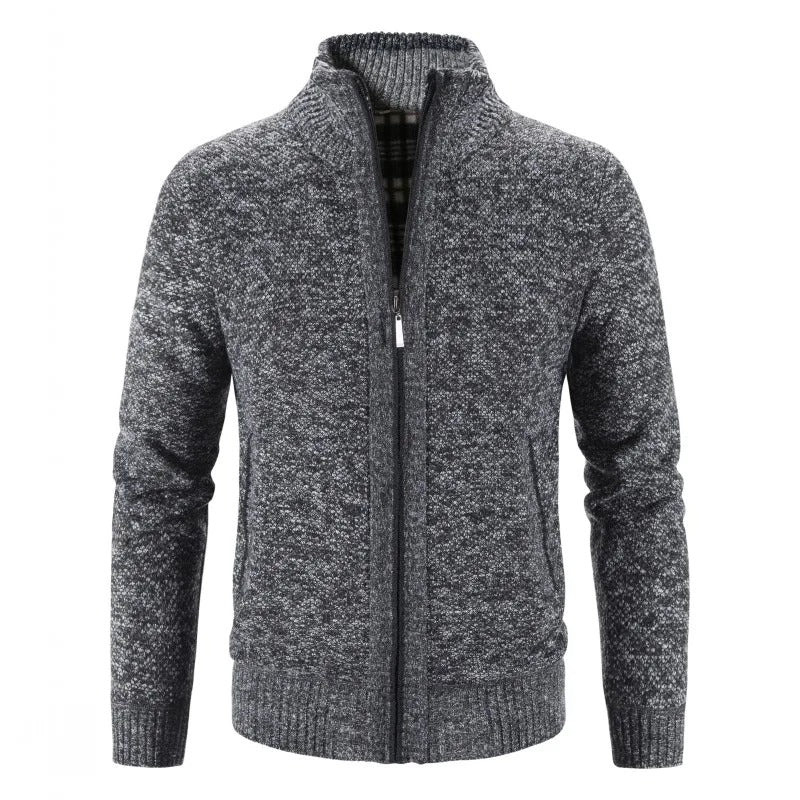 Brenner Fleece Thickened Cardigan