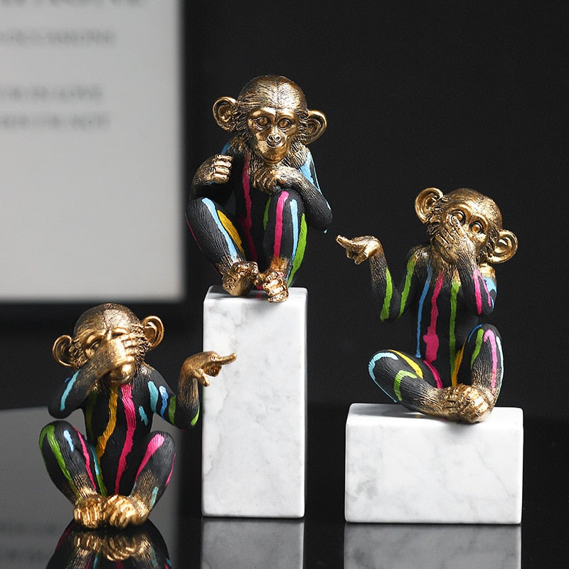 Primate Prestige Monkey Sculpture