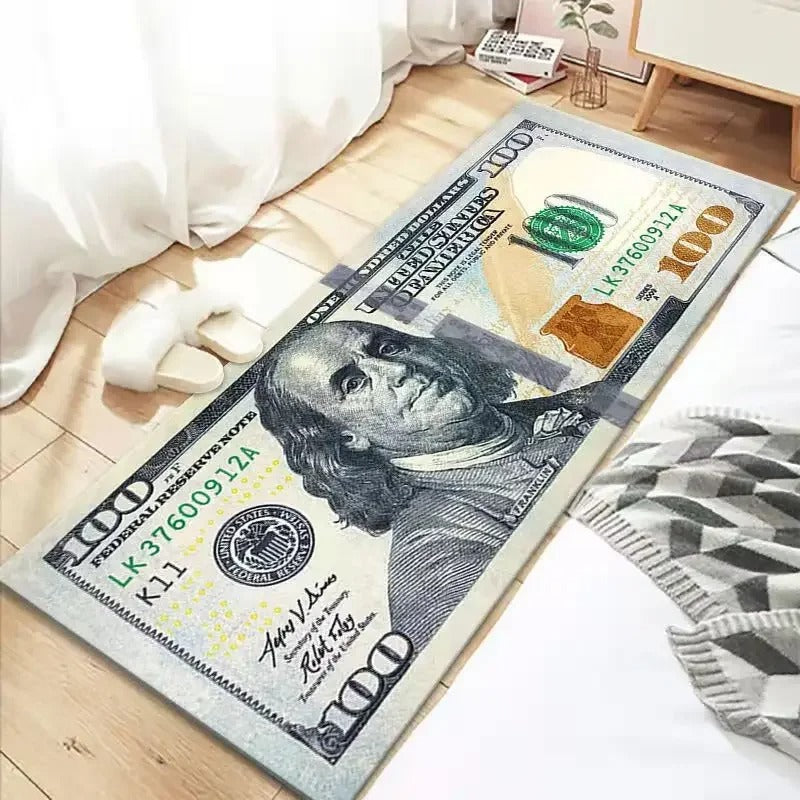 Hundred-Dollar Bill Rug