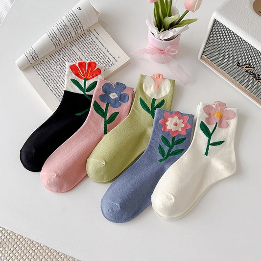 Floral Spring Socks