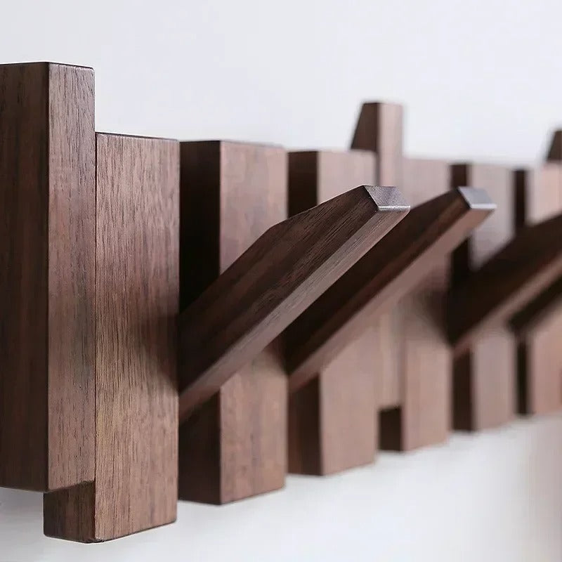 Wooden Piano Coat Rack