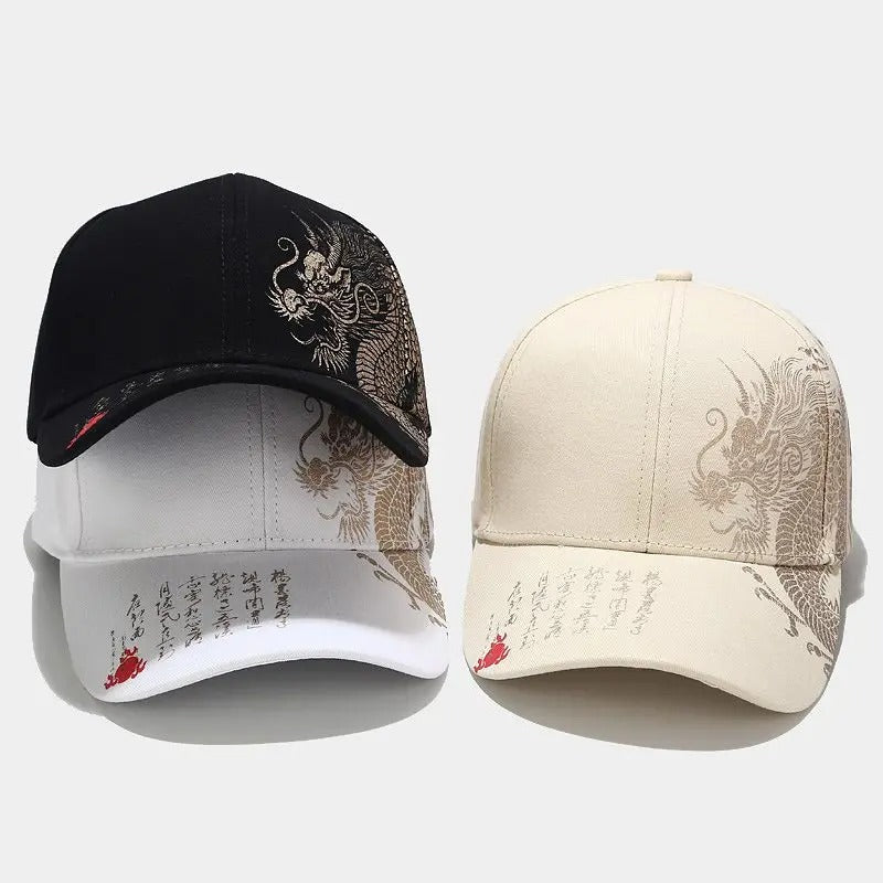 Dragon Canvas Cap