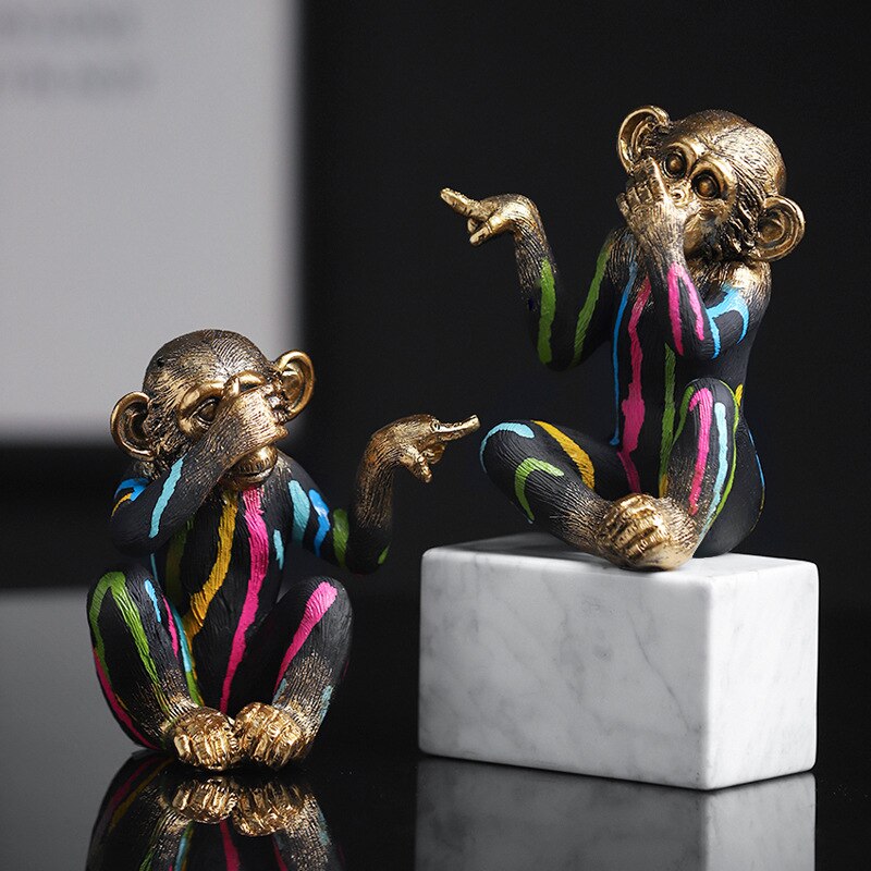 Primate Prestige Monkey Sculpture