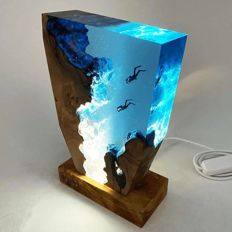 Underwater Aurora Lamp