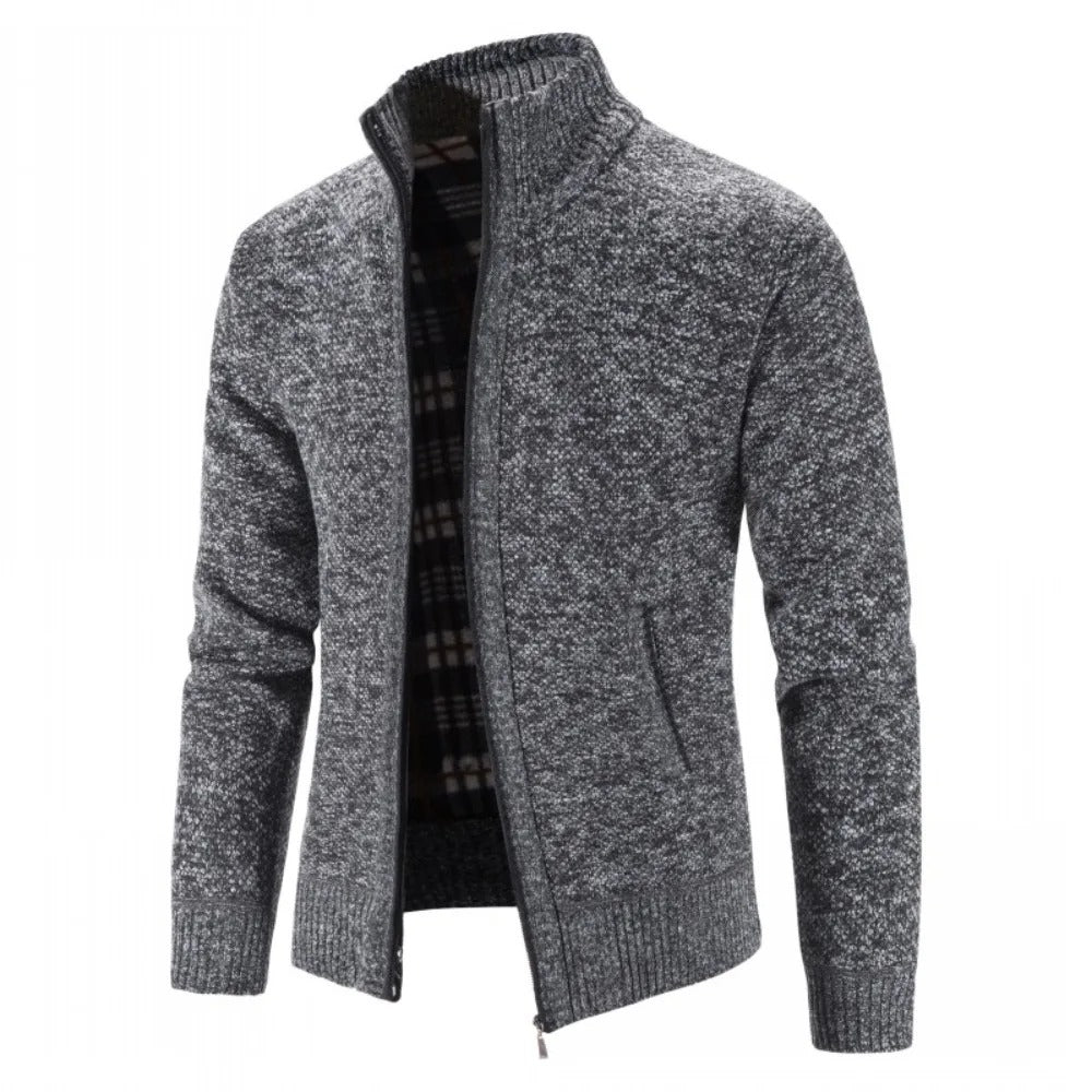 Brenner Fleece Thickened Cardigan