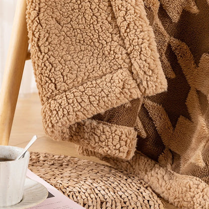 FrostFur Throw Blanket