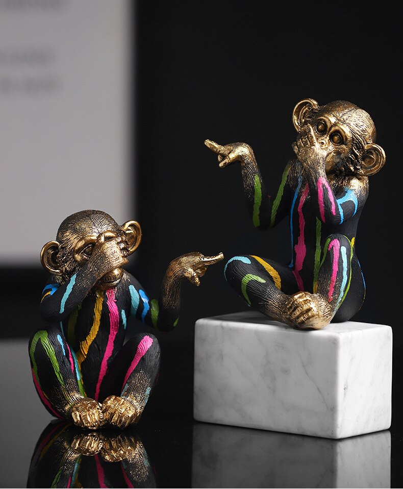 Primate Prestige Monkey Sculpture