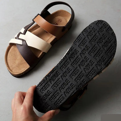 Alessio Leather Sandals