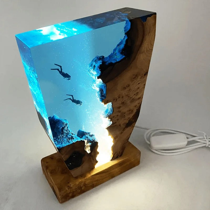 Underwater Aurora Lamp