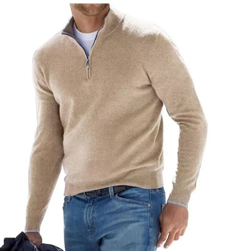 Boromis Cashmere Zip Sweater