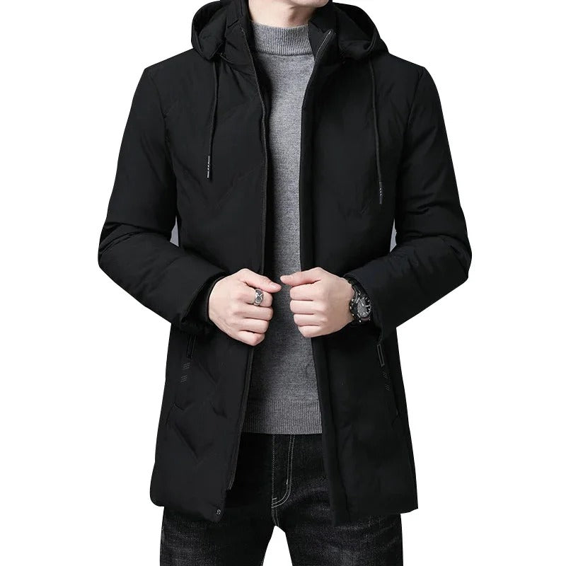 Drisco Men's Long Thickened Down Jacket