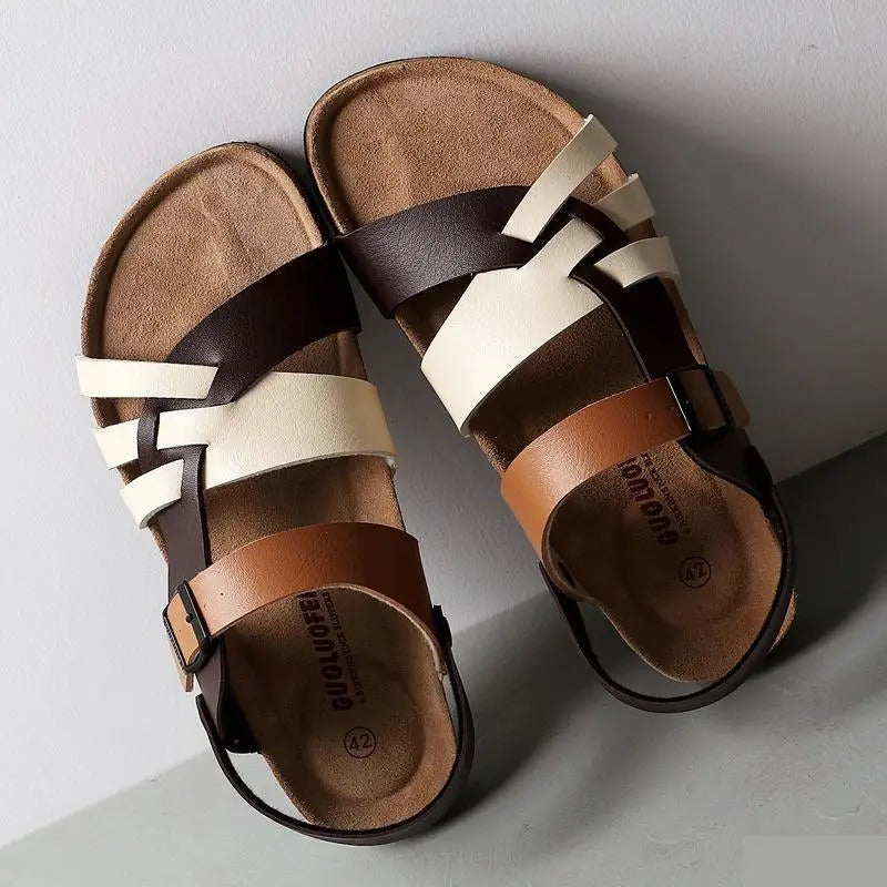 Alessio Leather Sandals