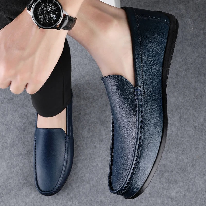 Marcelli Genuine Leather Loafers