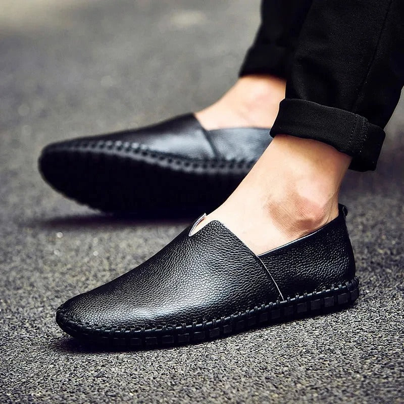 Riviera Fresco Leather Summer Loafers