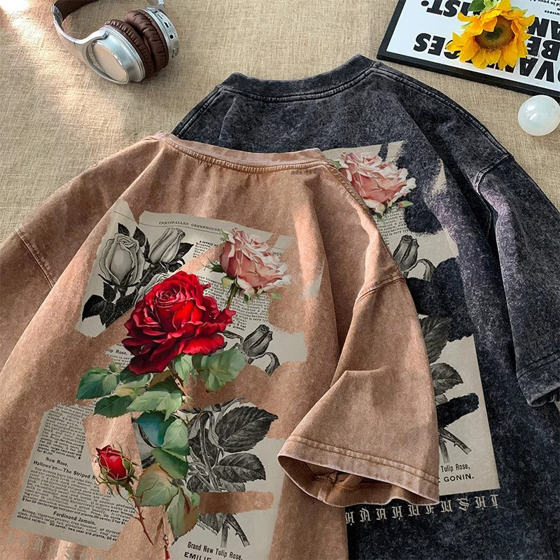 Vintage Rose Washed Shirt