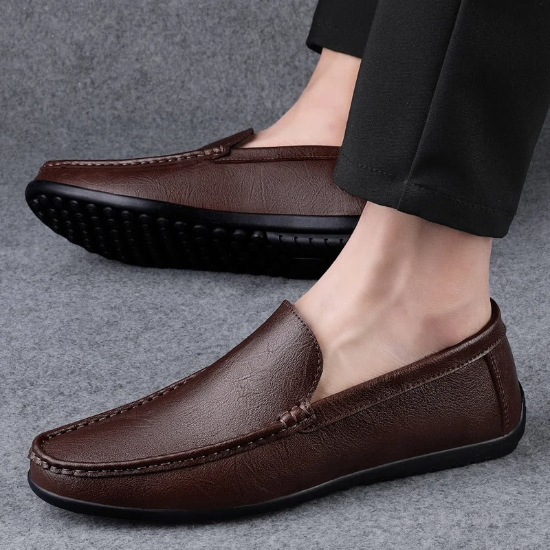 Marcelli Genuine Leather Loafers