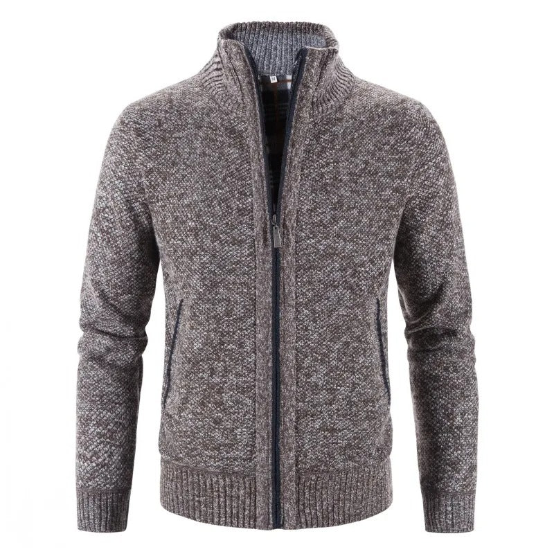 Brenner Fleece Thickened Cardigan