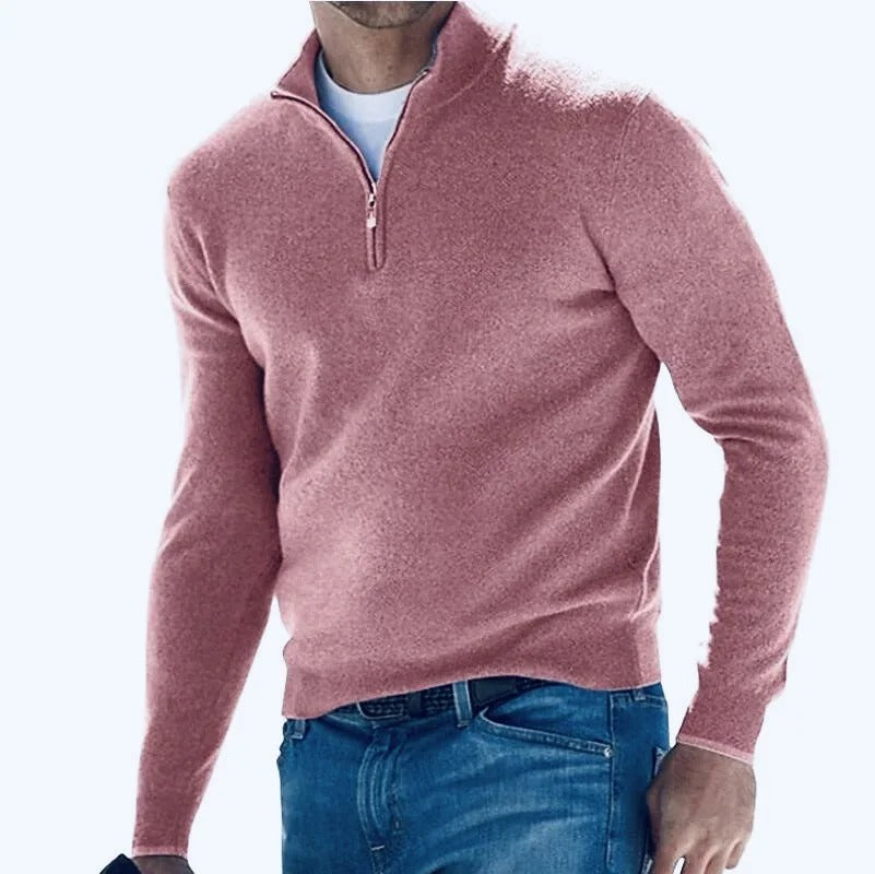 Boromis Cashmere Zip Sweater