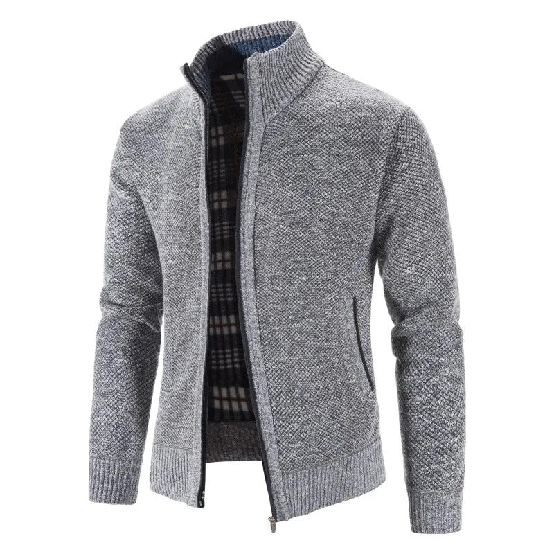 Brenner Fleece Thickened Cardigan