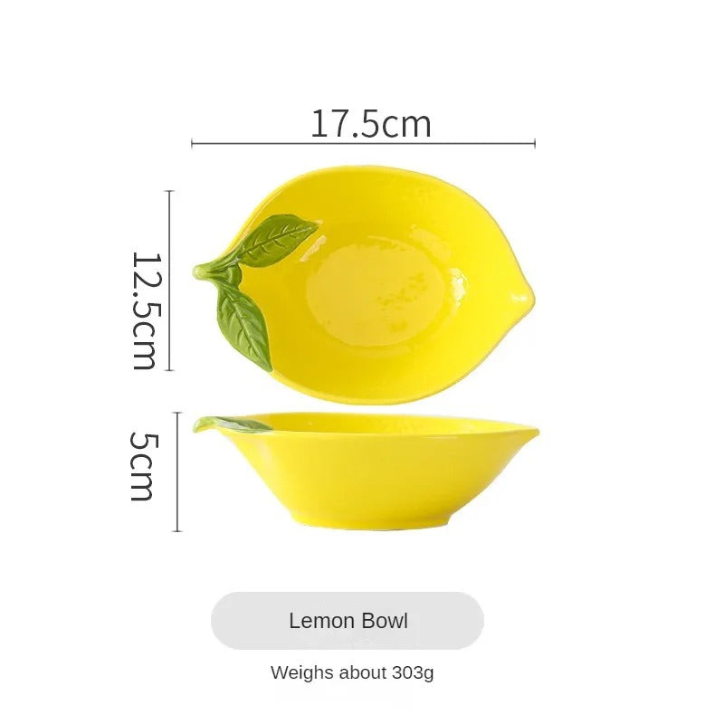 Lemon Ceramic Plate