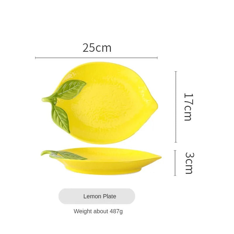 Lemon Ceramic Plate