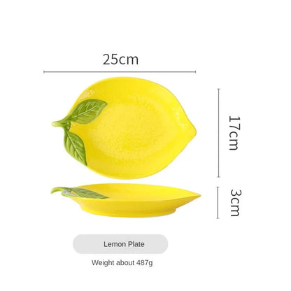 Lemon Ceramic Plate