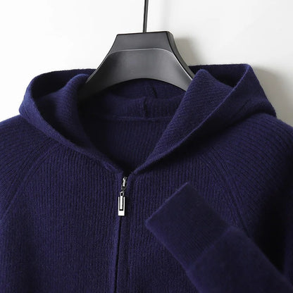 Beciro Merino Thickened Hoodie