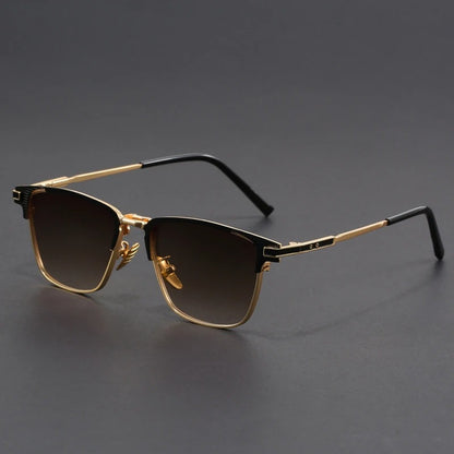 Elodie Half-Frame Sunglasses