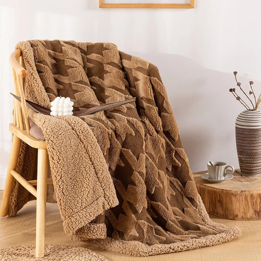 FrostFur Throw Blanket