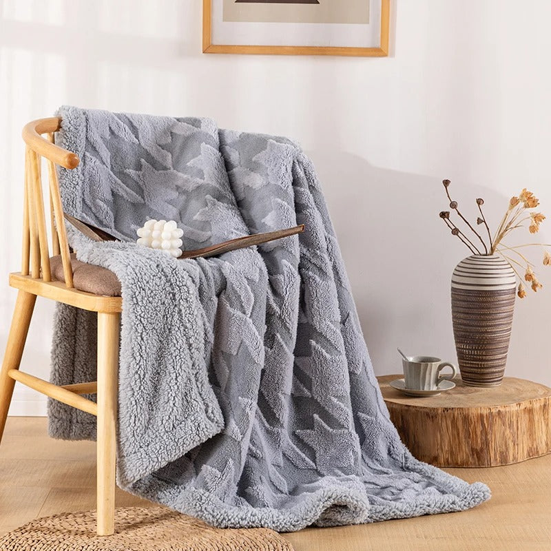 FrostFur Throw Blanket