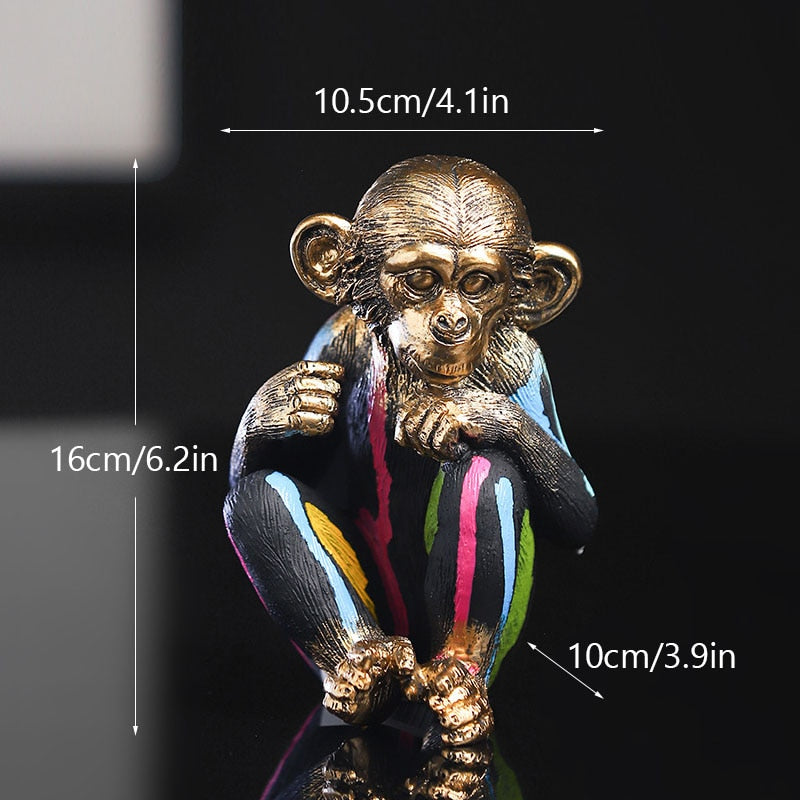 Primate Prestige Monkey Sculpture