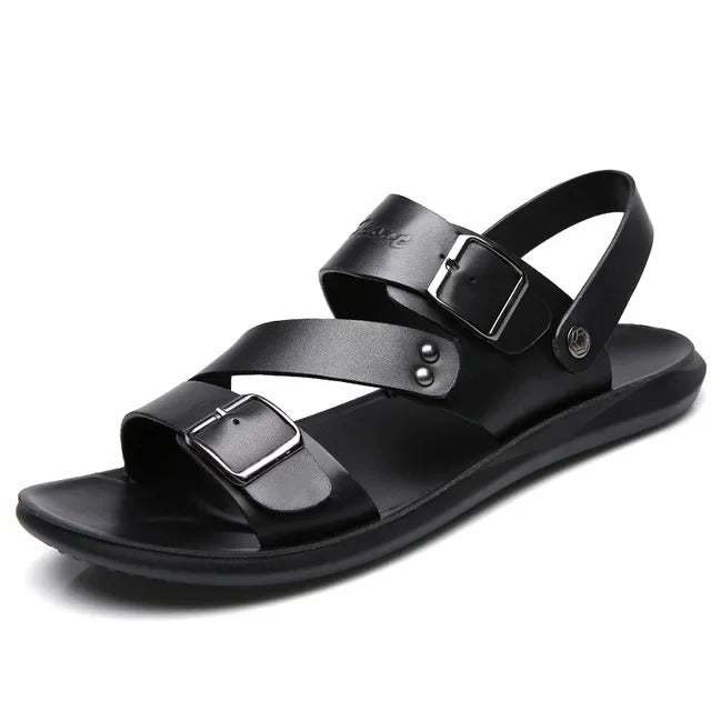 Santoli Men's Leather Sandals